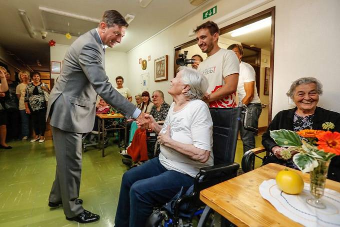 Predsednik republike Borut Pahor poastil 40. obletnico Doma upokojencev Nova Gorica